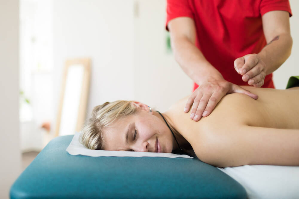 Salz-Öl Massage